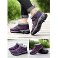 thumbnail image 6 of Womens Winter Snow Boots Warm Fur Lined Anti-Slip Ankle Booties Outdoor Walking Shoes Non-Slip Trekking Shoes, 6 of 9