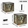 thumbnail image 3 of Home Organizer Foldable Fabric Storage Bin With Handle Butterflies Dragonflies Puppy, 3 of 7