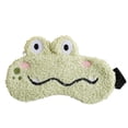 thumbnail image 1 of Máscara de ojos Sleep Mask Frog Plush con forma de animal para niños y adultos, 1 of 1