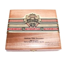 Ashton VSG Illusion Empty Wood Cigar Box 8.5" x 7.25" x 2"