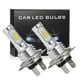 thumbnail image 1 of 2pcs H7 LED Headlight Bulbs Conversion Kit High Low Beam 80W 4000LM 6000K White, 1 of 4