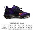thumbnail image 2 of Simple Purple Ripple Breathable Sneakers Women Shoes Spring Light Flats Male Lace-up Walking Footwear, 2 of 8
