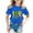 Blue, variant on Child T Shirts Boys and Girls Summer 100 Days of School Short Sleeve T Shirt Toddler Happy 100Th Day Tops Boys Tee Yellow 6 Years-7 Years