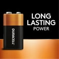 thumbnail image 3 of Duracell MN16RT4Z CopperTop Alkaline Batteries, 9V, 4/PK, 3 of 6