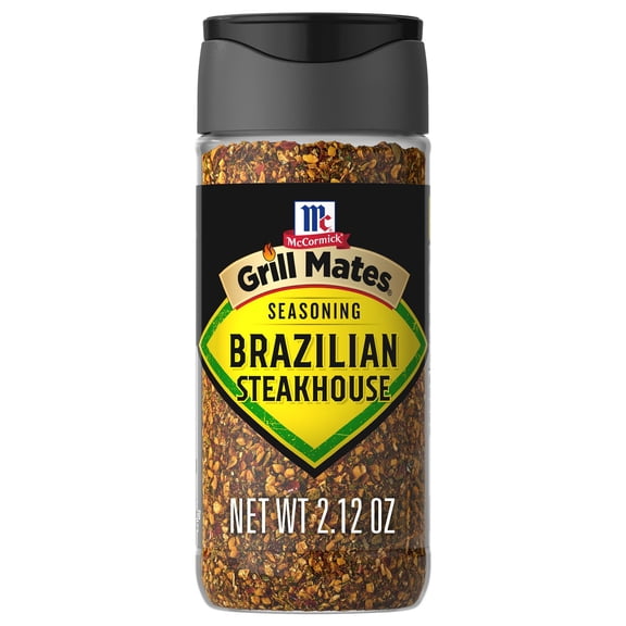 Pack Of 3 McCormick Grill Mates Brazilian Steakhouse, 2.12 oz (Package May Vary)
