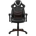 thumbnail image 2 of Flash Furniture High Back Rosso Corsa Red Vinyl Executive Swivel Office Chair with Inner-Coil Spring Comfort Seat & Red Base, 2 of 2