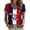 White, variant on Womens France 2026 Shield Graphic Soccer V Neck Short Sleeve Rooster Crest Country Pride Football Fan Shirt