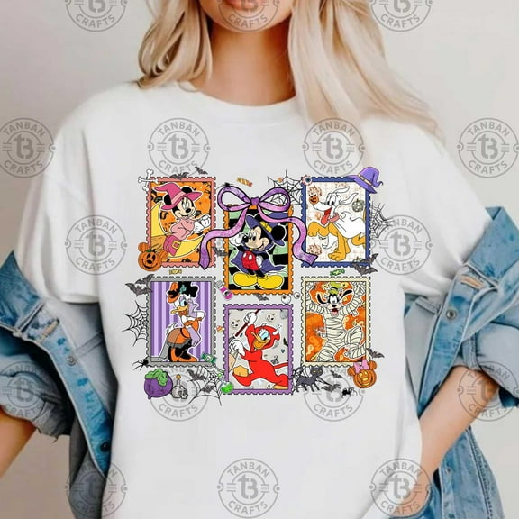 Mouse And Friend Halloween 2025 T-shirt , Trick Or Treat Family Halloween Shirts