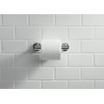 thumbnail image 4 of Kohler K-14377 Purist Wall Mounted Pivoting Toilet Paper Holder - Black, 4 of 7