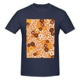 thumbnail image 4 of Bingfone Hippie Ditsy Floral Men'S Loose Fit Short-Sleeve Pocket T-Shirt, 4 of 7
