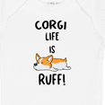 thumbnail image 4 of Inktastic Corgi Life is Rough Boys or Girls Baby Bodysuit, 4 of 5