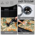 thumbnail image 5 of DISNIMO Butterfly Mandala Flower Print Car Trunk Mat 29" x 39" All Weather Cargo Liner Floor Mat with Non-Slip Backing Machine Washable Pet Cargo Mat Suitable for Most Car Models, 5 of 7