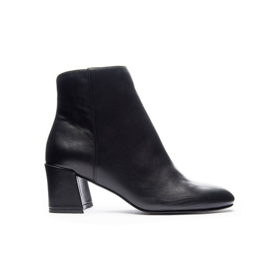CHINESE LAUNDRY Womens Black Daria Block Heel Zip-Up Booties 10 M