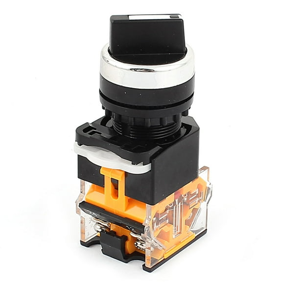 LA38/203  400V 10A NO/NC DPST 2 Position Rotary Selector Switch