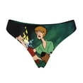thumbnail image 3 of Gokiu Scooby-Doo Seamless Thongs for Women Underwear Sexy No Show Panties Bikini Undies, 3 of 7
