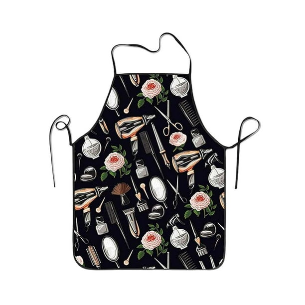 Delantal de peluquero, , delantal de cocina, ligero, para mujer y hombre, delantal de pintura, delantal de taller para barbacoa, garaje, saló