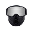 thumbnail image 2 of PEONAVET Goggles Full Frame Windshield Motorcycle Desert Windshield Face Mask Windshield, 2 of 9