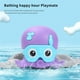 thumbnail image 2 of Juguete De Baño De Pulpo, Pulpo De Baño Anfibio Educativo, Juguete De Pulpo Flotante De Dibujos Animados Con Una Cuerda Para 3 Años + Bebé Minnieouse FN003366-01, 2 of 6