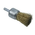 thumbnail image 4 of 6Mm Shank Copper Plating Stainless Steel Wire Wheel Brushes Grinder Rotary Tool, 4 of 8