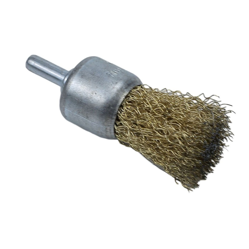 Lot de 12 brosses métalliques en laiton TRAHOO - Pratiques pour Lot de 12 brosses métalliques en laiton TRAHOO - Pratiques pour