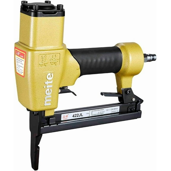 MEITE 422JL Pneumatic Upholstery Stapler Staple Gun Long Nose