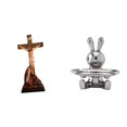 thumbnail image 1 of Bandeja Organizadora De Cerámica Con Escultura De Jesús, Ideal Para Dormitorio, Mesa, Tocador, Boda, Entrada, Coche Y Oficina., 1 of 8