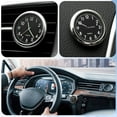 thumbnail image 3 of serony Dashboard Clock For Car Motorcycle And Watch With Easy-to-Read Display Silent Metal Car Clock Black All Luminous, 3 of 6