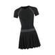 thumbnail image 5 of Traje de baño de 1 pieza con cintura ceñida, moderno, cuello redondo y almohadillas para el pecho, para mujer M, 5 of 9