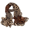 thumbnail image 2 of Kiplyki Women's Leopard Print Little Silk Scarf Hair Tie Band Neckerchief Multi-Purpose, 2 of 9