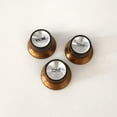 thumbnail image 2 of 3 Pcs Electric Guitar Top Hat Compatible For Les Paul/SG Speed Control Replacement Knobs Set With Aluminum Top, 2 of 9