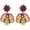 C, variant on Fall Thanksgiving Drop Dangle Earrings Handmade Beaded Turkey Earrings Autumn Thanksgiving Day Holiday Jewelry