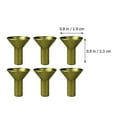 thumbnail image 2 of 6pcs Incense Cone Trays Incense Cones Holder Backflow Burner Trays Supports, 2 of 8