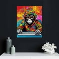 thumbnail image 4 of Banksy Canvas Wall-Art for Bedroom - Street Graffiti Wall Art Abstract Painting Pop Art Wall Decor Modern Home Office Decor Stretched and Framed Ready to Hang, 4 of 4