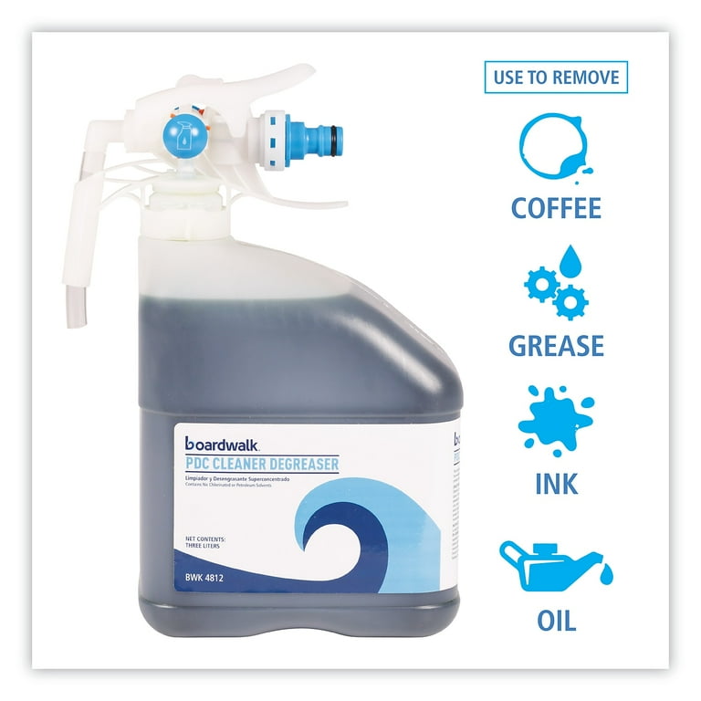 PDC Cleaner Degreaser, 3 Liter Bottle, 2/Carton PDC Cleaner Degreaser, 3 Liter Bottle, 2/Carton
