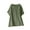 A-Olive Green, variant on Wyobmus Women's Loose Cotton Linen Tops Summer Casual Blouse Round Neck Rolled Short Sleeve Bowknot Long Shirt S-2X A-Olive Green
