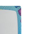 thumbnail image 2 of Ambesonne Yellow Submarine Fitted Sheet, Submarine Seahorse, Twin XL Size, Marigold and Aqua, 2 of 2