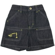 Wrangler - Denim "Back Hoe" Shorts for Boys - Newborn
