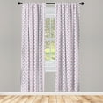 thumbnail image 3 of Ambesonne Anchor Curtains, Classical Journey Theme, Pair of 28"x84", Royal Blue Dark Coral, 3 of 5