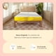 thumbnail image 2 of Colchón de Espuma Nooz Original 20cm King Size Adulto y 2 Almohadas Essential de Espuma Triturada blanco King Size, 2 of 12