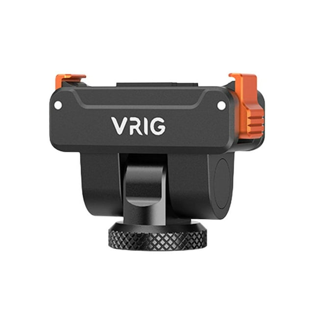 Quick-Release Adapter for Camera, with Magnetic + Clip Double Lock, 34.8*21*43mm, 29g, Plastic Material, Tilt Adjustment and Physical Image Stabilization