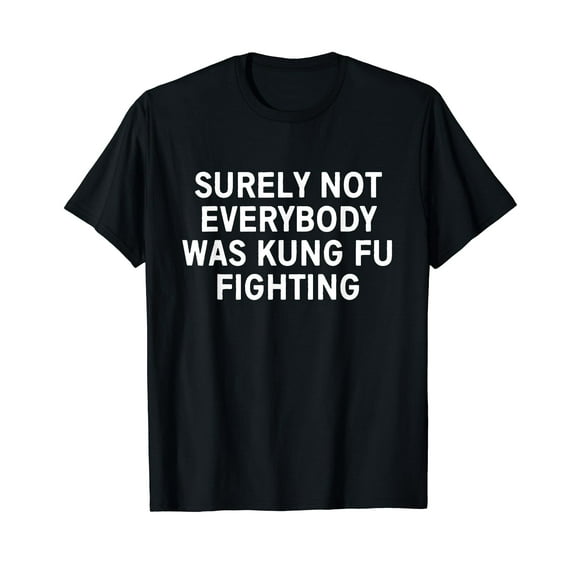 Surely not everybody was kung fu fighting T-Shirt