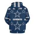 thumbnail image 3 of Football Cowboys 3d Sweatshirts Hoodie Fashion Casual Personality Men's Women Street Hoodie Pullovers Long Sleeve Comfortable Top, 3 of 6