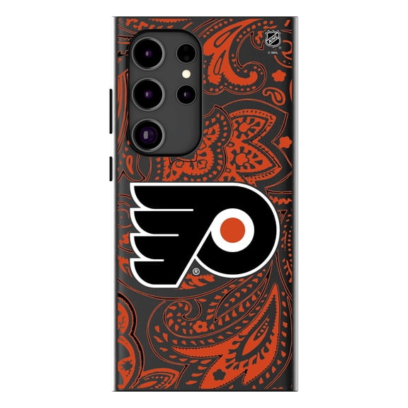 Keyscaper Philadelphia Flyers Paisley Galaxy Magnetic Bump Case