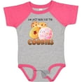 thumbnail image 3 of Inktastic I'm Just Here for the Cookies Boys or Girls Baby Bodysuit, 3 of 5