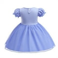 thumbnail image 4 of QEFJNO 1-6Y Princess Dress for Girls Birthday Gift Christmas Halloween Fancy Party Dress, 4 of 8