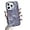 Grey, variant on Canvas Denim Half Wrap Phone Case, Fashionable and Creative, Large Hole Design, Anti-Drop, for iPhone 15 14 13 12 11 Pro Max Mini XS XR 7 8 Phone Case (Brown,iPhone 14 Pro)