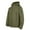 Green 01, variant on DeHolifer Men Coat Outwear Zipper Solid Color Long Sleeve Crewneck Windproof Winter Coat for Men with Pockets Army Green L