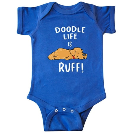 

Inktastic Doodle Life is Ruff! Golden Doodle Gift Baby Boy or Baby Girl Bodysuit