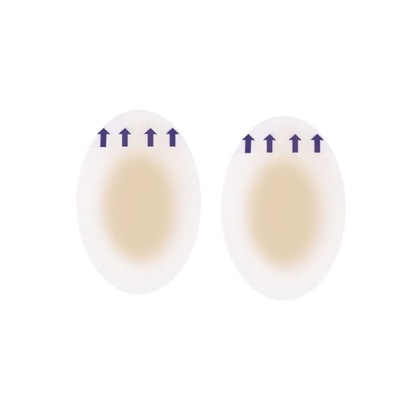 Almohadillas protectoras de Gel Sonducket para talón, 2 uds, 37*55mm, material gel, AP010747-05