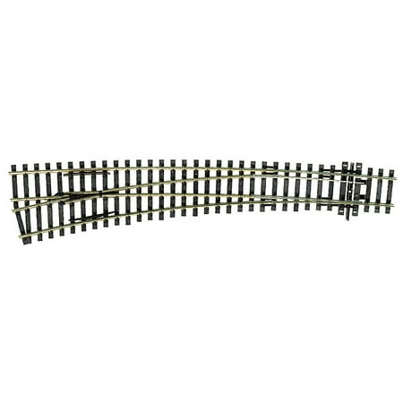 HO C100 Insul Dbl Crv LH Turnout Multi-Colored